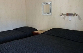 1-bedroom unit bedroom
